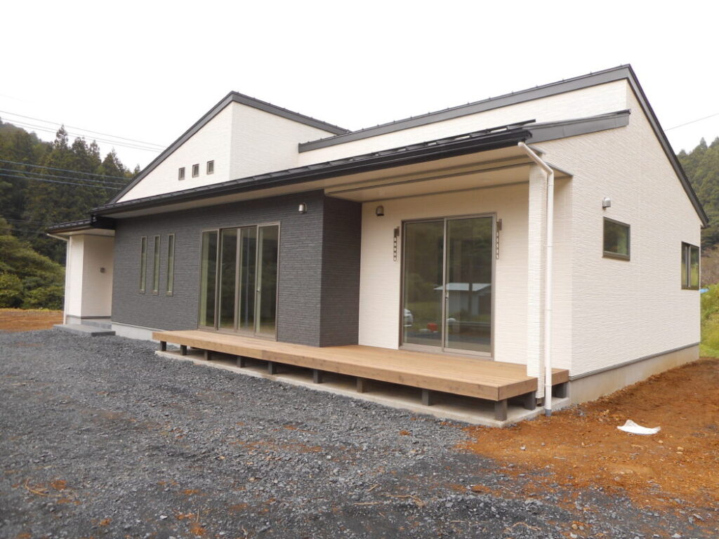 木造平屋建て高性能住宅